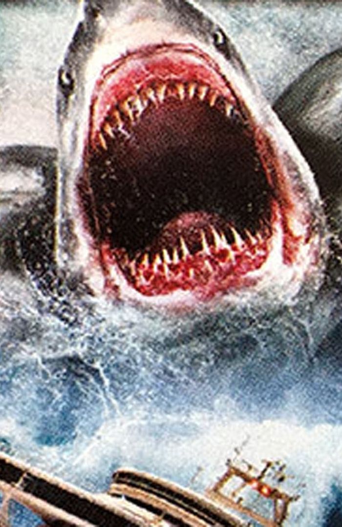 2-Headed Shark Attack background