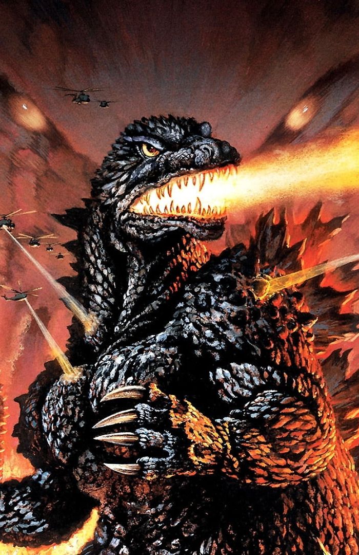 Godzilla (Millennium) background
