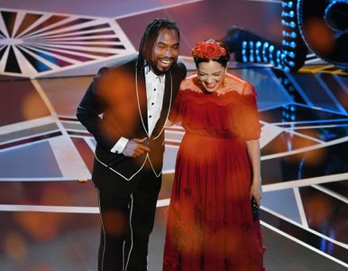 Natalia Lafourcade and Miguel at an event for The Oscars (2018)