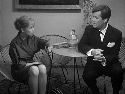 Zbigniew Cybulski and Magdalena Zawadzka in Rozwodów nie bedzie (1964)