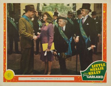 Judy Garland, Douglas McPhail, Arthur Shields, and Charles Winninger in Little Nellie Kelly (1940)