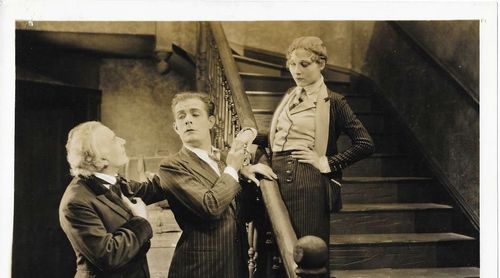 Emile Chautard, Earle Foxe, and Jane Winton in Upstream (1927)