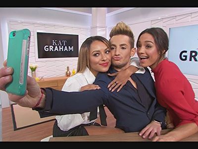 Kat Graham, Rachel Smith, and Frankie Grande in Style Code Live (2016)