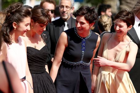 Monica Bellucci, Alba Rohrwacher, Alice Rohrwacher, and Maria Alexandra Lungu at an event for The Wonders (2014)