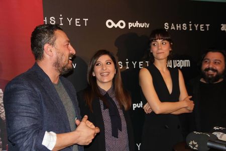 Cansu Dere, Onur Saylak, and Sebnem Bozoklu at an event for Persona (2018)