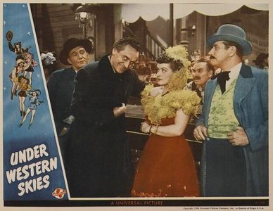 Dorothy Granger, Ian Keith, Sam Lee, George Lloyd, and Al Shaw in Under Western Skies (1945)