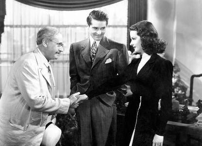 Joan Bennett, Francis Lederer, and Ludwig Stössel in The Man I Married (1940)