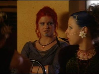 Amy Morrison and Victoria Spence in The Tribe (1999)