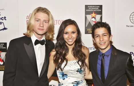 Young Hollywood for Humanity at the 2013 American Humane Association's Hero Dog Awards, Beverly Hilton. Lou Wegner, Nico
