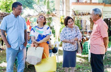 Boboy Garrovillo, Mel Kimura, Nova Villa, and Gene Padilla in Dear Uge: Simbang gabi... Simbang tabi/May asim ba'ng gabi