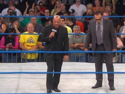 Kurt Angle and Steve Borden in TNA iMPACT! Wrestling (2004)