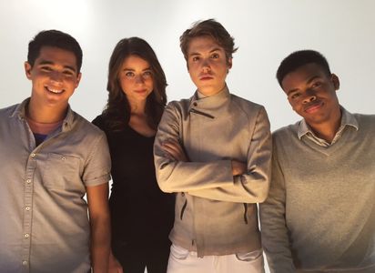 The Text Committee - actors Kyle Kittredge, Teresa Decher, Matthew Espinosa, and Matt Smith