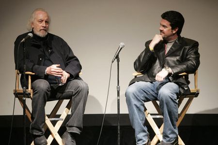 Writer/director Robert Towne and Alex Simon at the 2006 Santa Barbara International Film Festival.