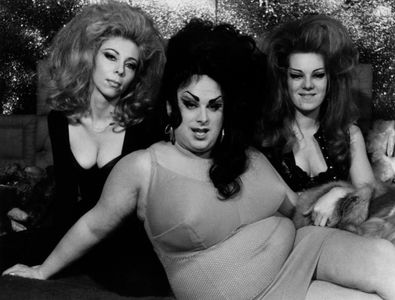 Divine, Cookie Mueller, and Susan Walsh in Female Trouble (1974)