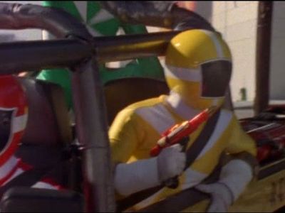 Sean Cw Johnson, Keith D. Robinson, and Sasha Craig in Power Rangers Lightspeed Rescue (2000)