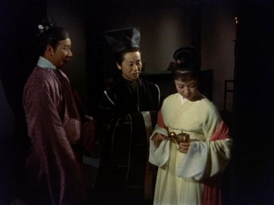 Machiko Kyô, Eitarô Shindô, and Haruko Sugimura in Princess Yang Kwei-fei (1955)