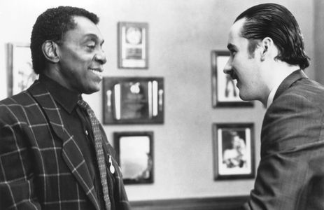 John Cusack and Don Cornelius in Tapeheads (1988)