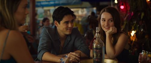 Kaitlyn Dever, Billie Lourd, and Maxime Bouttier in Ticket to Paradise (2022)