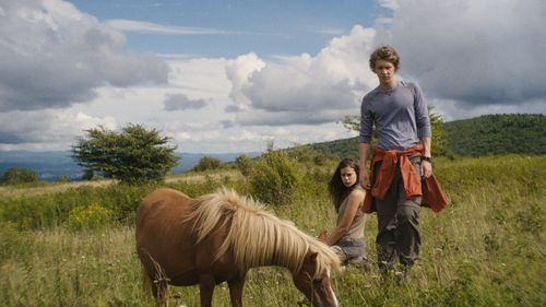 Thomas Mann and Laia Costa in Maine (2018)