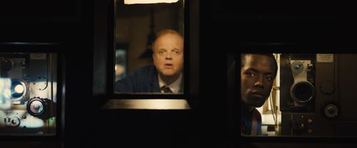 Toby Jones and Micheal Ward in Empire of Light (2022)