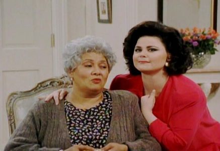 Delta Burke and Barbara Montgomery in Women of the House (1995)
