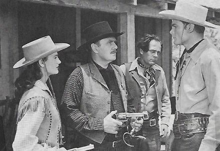 Ed Cassidy, Pierce Lyden, Peggy Stewart, and George Turner in Son of Zorro (1947)