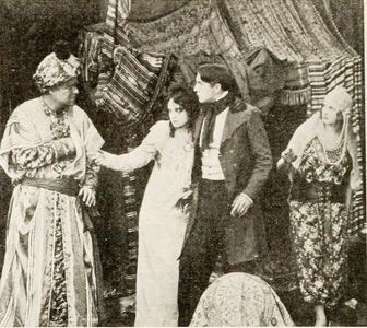 Dorothy Bernard and Guy Coombs in The Second Commandment (1915)
