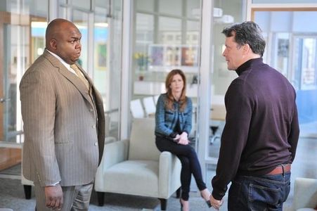 Dana Delany, Steven Culp, and Windell Middlebrooks in Body of Proof (2011)