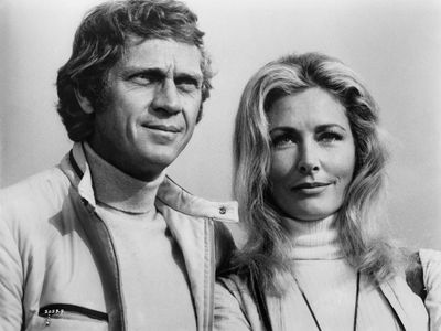 Steve McQueen and Elga Andersen in Le Mans (1971)