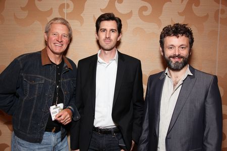Bruce Boxleitner, Michael Sheen, and Joseph Kosinski at an event for Tron: Legacy (2010)