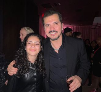 Pietra Castro and John Leguizamo attend the after party of Prime Video's 