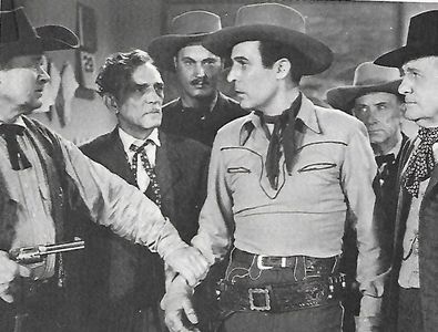 Tom Chatterton, Jack Kirk, George J. Lewis, Francis McDonald, and Robert J. Wilke in Zorro's Black Whip (1944)