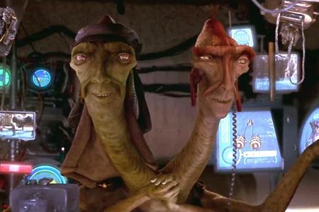 Scott Capurro and Greg Proops in Star Wars: Episode I - The Phantom Menace (1999)