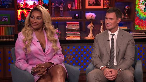 Cynthia Bailey and Jeff Lewis in Watch What Happens Live with Andy Cohen: Jeff Lewis & Cynthia Bailey (2022)