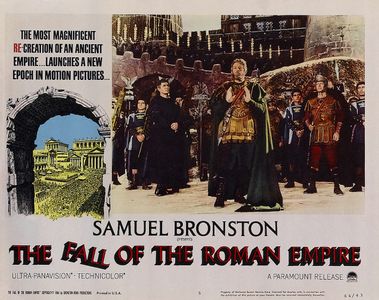 Alec Guinness, James Mason, and Stephen Boyd in The Fall of the Roman Empire (1964)
