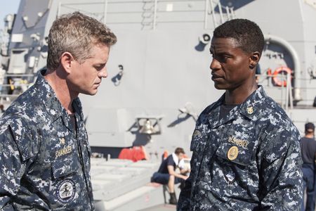 Eric Dane and Charles Parnell in The Last Ship (2014)