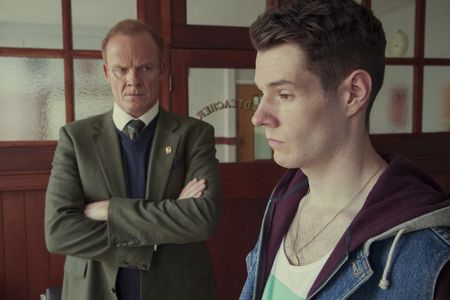 Alistair Petrie and Connor Swindells in Sex Education (2019)