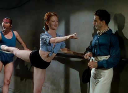 Robert Helpmann, Léonide Massine, and Moira Shearer in The Red Shoes (1948)