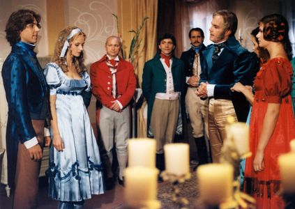 Ivana Andrlová, Karel Greif, Jan Preucil, and Simona Vrbická in Tri princezny tanecnice (1984)