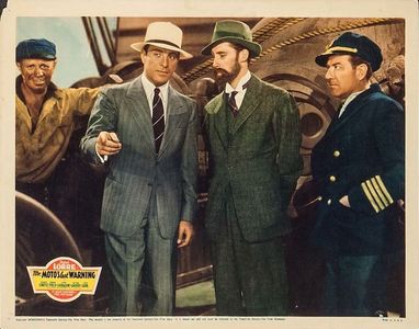 John Carradine, Ricardo Cortez, Robert Coote, and Leyland Hodgson in Mr. Moto's Last Warning (1939)
