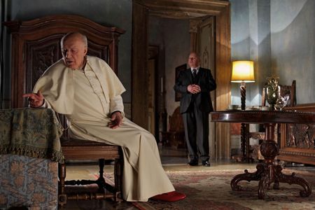Michel Piccoli and Jerzy Stuhr in We Have a Pope (2011)