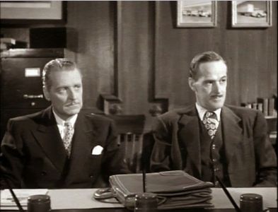 George Meeker and Arthur Space in Government Agents vs Phantom Legion (1951)