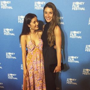 On red carpet at Sydney Film Festival for feature film Rip Tide