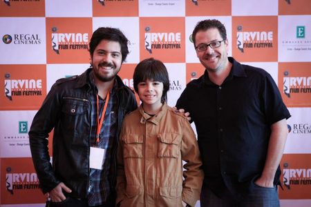 Cardboard Camera, Irvine International Film Festival 2013 - with director Carlo Olivares Paganoni and producer Justin We