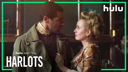 Ash Hunter and Holli Dempsey In ‘Harlots’ for Hulu