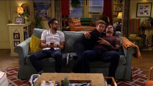 Justina Machado, Ed Quinn, and Todd Grinnell in One Day at a Time (2017)