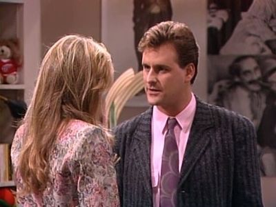 Lisa Aliff and Dave Coulier in Full House (1987)