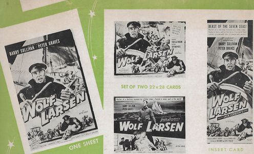 Peter Graves, Gita Hall, and Barry Sullivan in Wolf Larsen (1958)