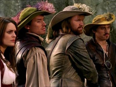Susie Amy, Caspar Zafer, Niko Nicotera, and Andrew Musselman in La Femme Musketeer (2004)