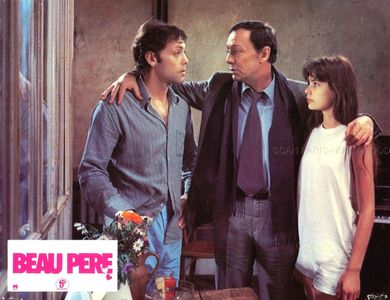 Ariel Besse, Patrick Dewaere, and Maurice Ronet in Beau-père (1981)